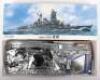 Three Fujimi 1:350 Scale Imperial Japanese Navy Battleships model kits - 2