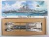 Two Fujimi 1:500 scale Imperial Japanese Navy Battleships YAMATO model kits - 3