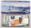 Four Hobby Boss 1:350 scale Battleship model kits - 4