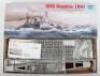 Two Trumpeter 1:350 scale British Battleship model kits - 3