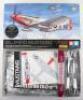 Tamiya 1:32 scale North American P-51D Mustang Silver colour plated - 2
