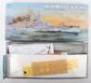 Two Trumpeter 1:350 scale Italian Warship model kits - 3