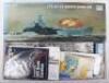 Two Trumpeter 1:350 scale American Warship model kits - 2