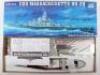 Two Trumpeter 1:350 scale American Warship model kit - 3