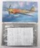 Four Hasegawa Hobby Kits 1:32 scale Fighter Aircraft model kits - 2