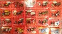 Frontline Figures 56mm scale Mounted Medieval Knights etc. in original blister packs (Condition Mint, a few packs damaged) (36)