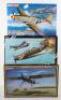 Seven 1:32 scale Aircraft model kits - 2