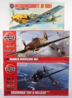 Three Airfix 1:24 scale Fighter Aircraft model kits