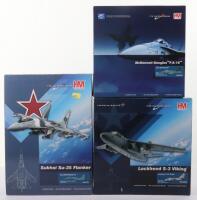 Three Hobby Master 1:72 scale Diecast model Fighter Aircraft