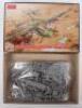 Seven 1:32 scale Fighter Aircraft model kits - 7