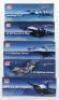 Five Hobby Master 1:72 scale Diecast model Fighter Aircraft - 2