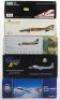 Five 1:72 scale Diecast model Fighter Jets