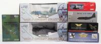 Seven Diecast Military Planes