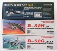 Two Model Collect 1:72 scale B-52s model kits