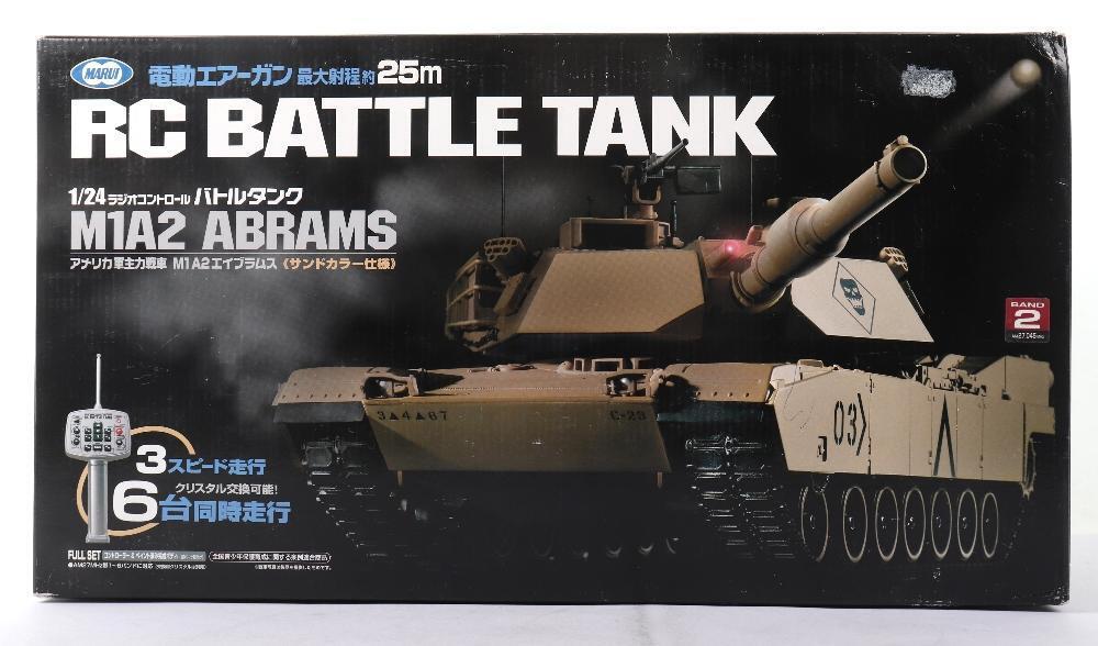 Tokyo Marui 1:24 scale remote control M1A2 Abrams Battle Tank