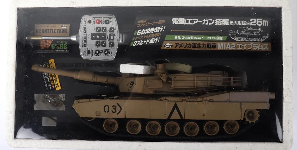 Tokyo Marui 1:24 scale remote control M1A2 Abrams Battle Tank