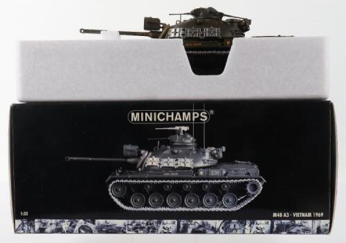 Minichamps 1:35 scale model M48 A3 Vietnam 1969 Tank