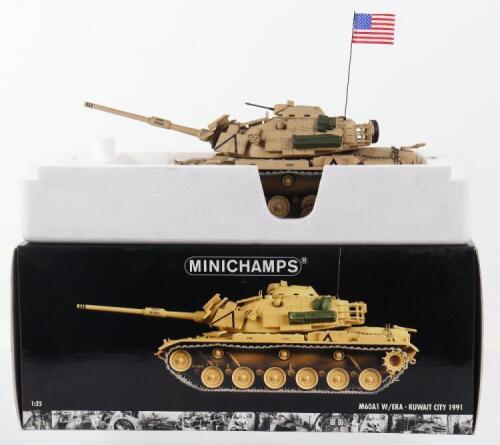 Minichamps 1:35 scale model M60A1 W/ERA Tank