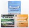 Three Inflight 1:200 scale Diecast model Passenger Planes
