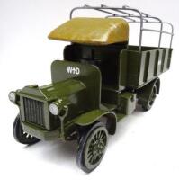 Toy Army Workshop Peerless General Service Lorry, Tundra finish in original plain corrugated card box (Condition Excellent, box Very Good) (2)