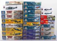 Twenty-seven Ataleri and other makes 1:72 and 1:200 scale Aircraft model kits