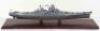 Three cased 1:500 scale model W.W.II Battleships - 2