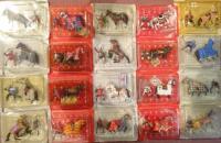 Frontline Figures 56mm scale Mounted Medieval Knights etc. in original blister packs (Condition Mint, a few packs damaged) (34)