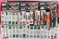 Thirty-six 1/72 scale boxed tank model kits