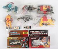 Selection of Vintage 1980s Takara/Hasbro Transformers G1 figures