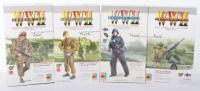 Four Dragon models 1/6 scale Boxed military figures