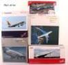 Ten Herpa 1:200 Diecast and Plastic model Passenger Planes - 3