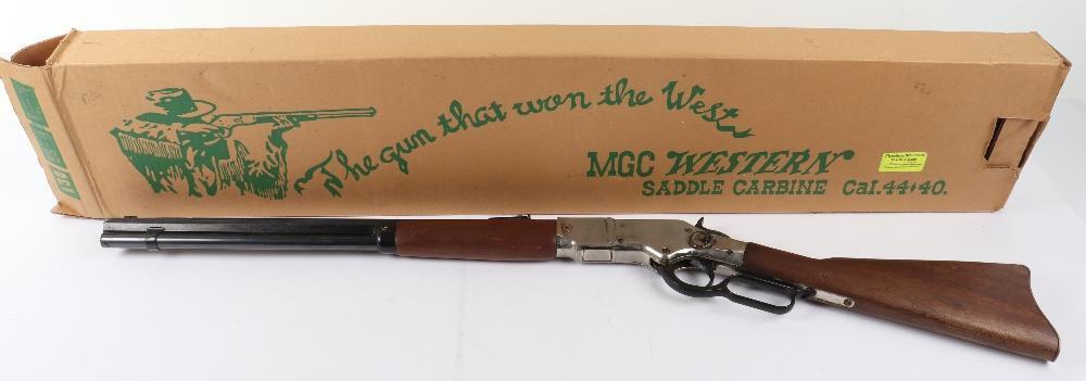 豊富なお得MGC WESTERN SADDLE-CARBINE　ウインチェスター　 M-73 DXタイプ　Cal44-40 モデルガン