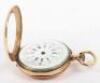 A 19th century gold ladies pocket watch (AF) - 2
