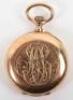 A 19th century gold ladies pocket watch (AF) - 3