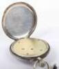 A silver (935) Hebdomas ladies pocket watch - 7