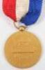 A French gold marine life saving medal, engraved “Ministere De La Marine Courage Et Devouement” - 3