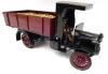 Toy Army Workshop Peerless Roadmender's Lorry burgundy finish, with driver and load of grit (Condition Excellent) (2)