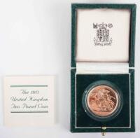 Elizabeth II, Proof Two Pounds