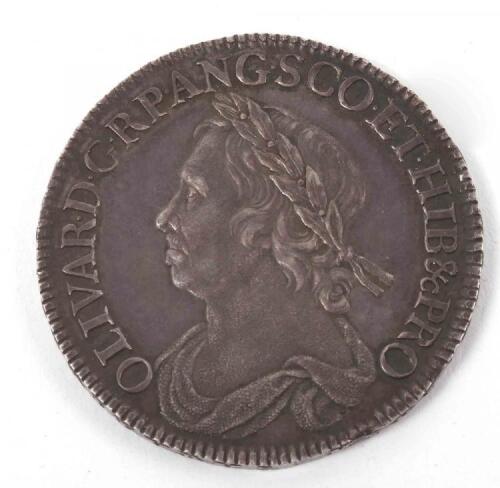 Oliver Cromwell, Halfcrown 1658