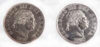 Two George III, Halfcrowns 1819 and 1820