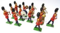 Heyde 50mm scale no.2 size Band of the British Foot Guards with Musical Director (Condition Good) 1910 (12)