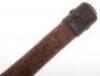 A large antler topped staff - 3