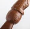 A large antler topped staff - 9
