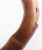 Five walking sticks including a silver banded antler stick with naturalistic body - 7