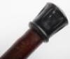 Seven walking stick, including a malacca stick with metal band and an Alpine stick of Tiroler Adler - 9
