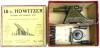 Britains set 1265, 18inch Howitzer, Garrison Mounting khaki finish, with complete set of ammunition in original illustrated box (Condition Very Good, box Good) 1935 (1)