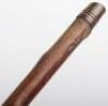 Five silver banded malacca walking sticks, late 19th and early 20th century - 9