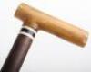 Four late 19th/early 20th century walking sticks, including two ivory handle canes - 13