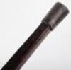Five walking sticks, including a rosewood and banded stick - 3