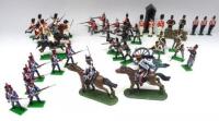 Trophy Napoleonics with two Frontline British Cavalry, Little Legion British Field Artillery, and a few Regency figures, most in original boxes (Condition Excellent, boxes Very Good) (50)